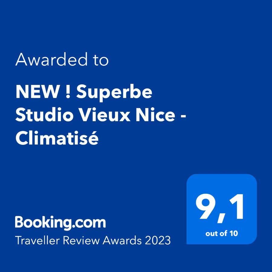 New ! Superbe Studio Vieux Nice - Climatise Екстериор снимка